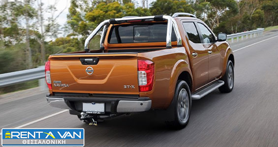 Ενοικίαση αγροτικού 4x4 navara Θεσσαλονίκη